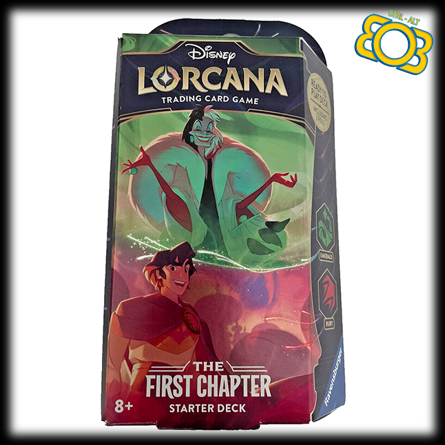 Ravensburger Disney Lorcana: The First Chapter TCG Starter Deck Ruby &  Emerald for Ages 8 and Up