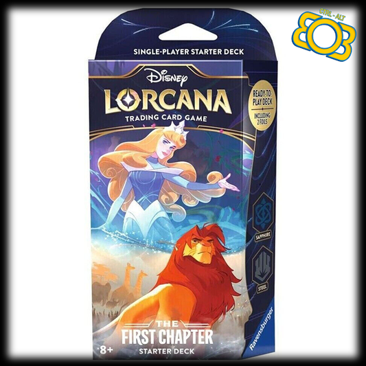 Disney Lorcana Trading Card Games: The First Chapter Starter Deck Sapphire & Steel