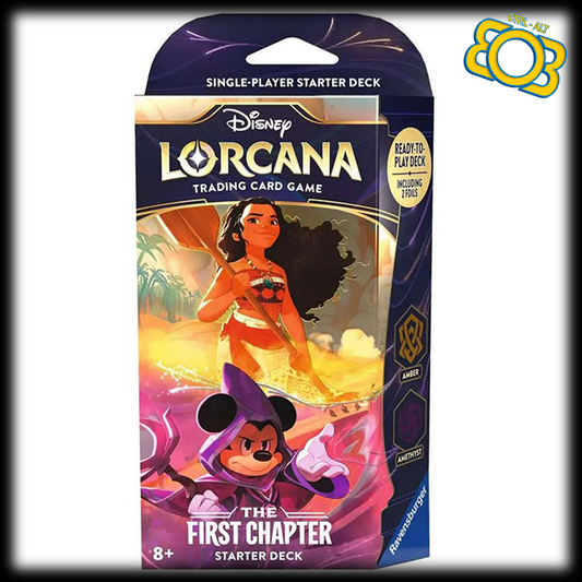 Disney Lorcana Trading Card Games: The First Chapter Starter Deck Amber & Amethyst